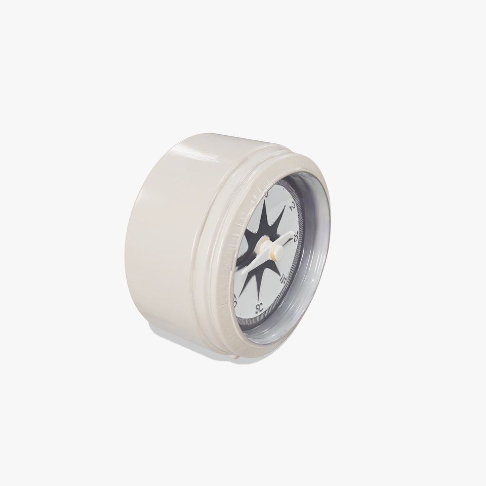 Elegant Nautical Compass Model Pack with Detailed Features
